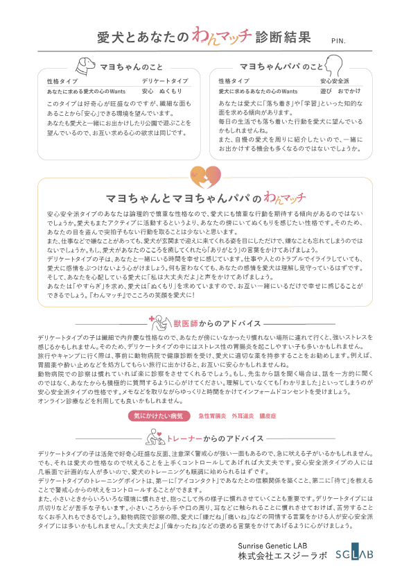 検査結果